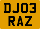License plate of the United Kingdom, 2001 year system