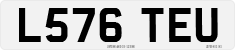 License plate of the United Kingdom, 1983 year system
