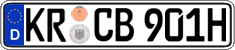 German license plate, Plates for oldtimers (type 