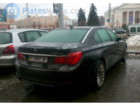 BO 0001 BH, BMW 7 Series