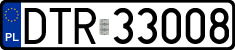License plates of Poland, Regular car plates