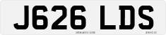 License plate of the United Kingdom, 1983 year system