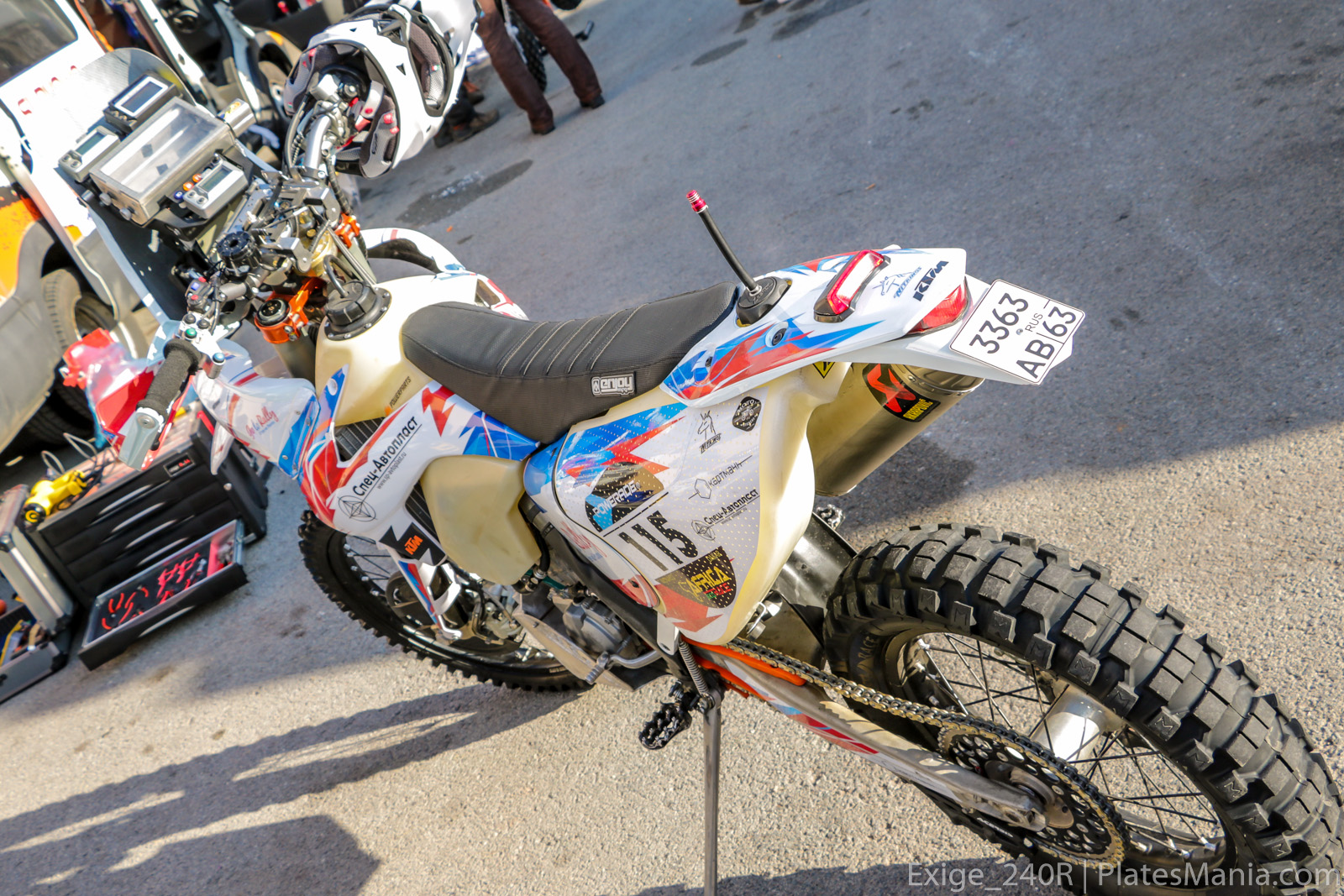 3363 ав 63, KTM EXC Series 