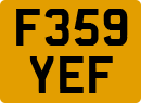 License plate of the United Kingdom, 1983 year system