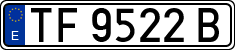 License plates of Spain, 1971 year series