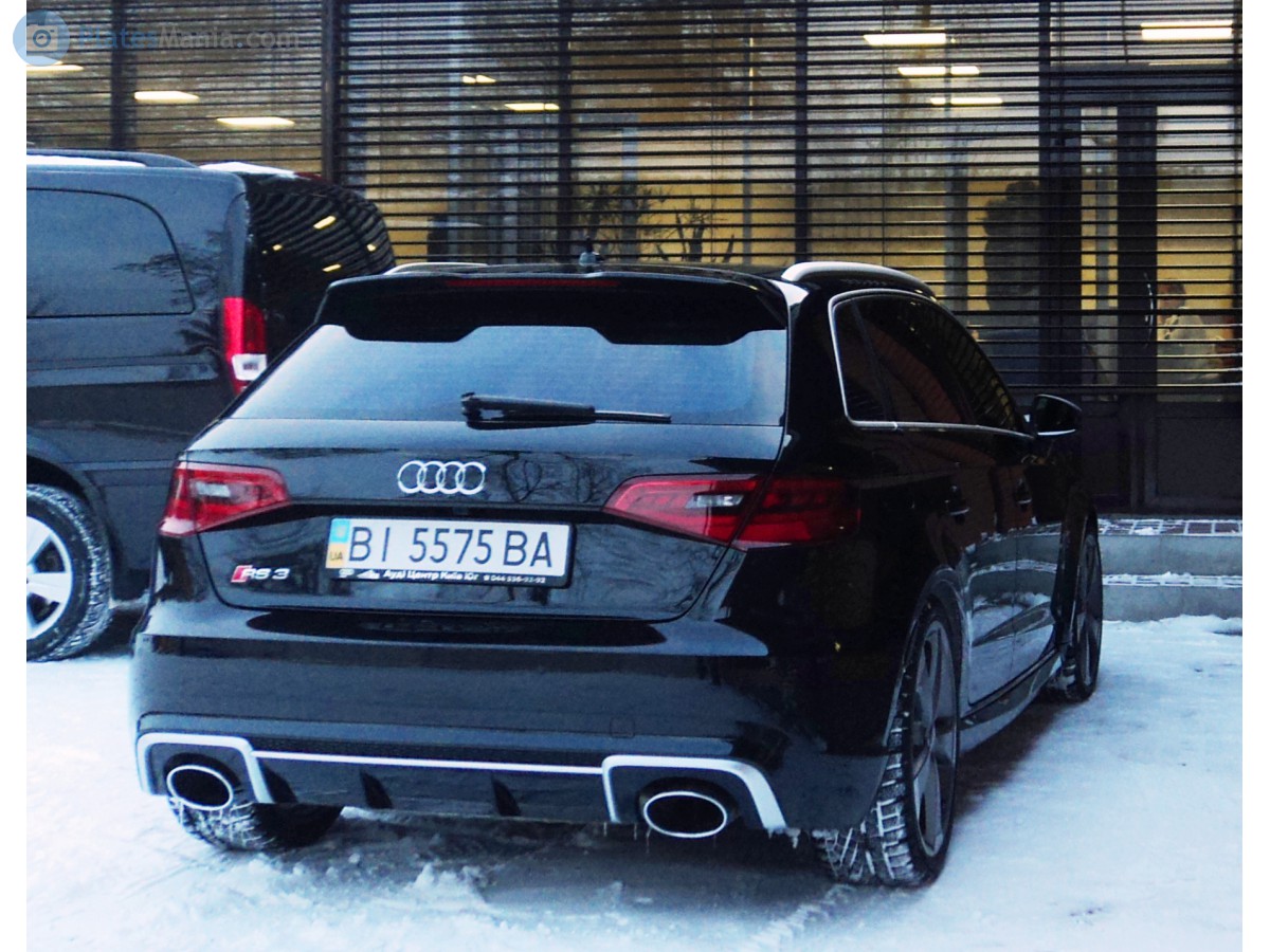 BI 5575 BA, Audi RS3 3rd gen Sportback (8VA/8VF), 2015–2017