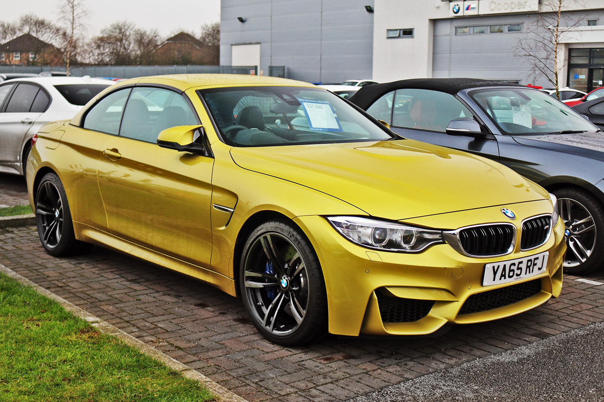 YA65RFJ, BMW M4 1st gen Cabrio (F83), 2014–2020