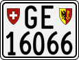 License plate of Switzerland, Motorcycles