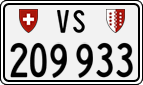 License plate of Switzerland, Cars