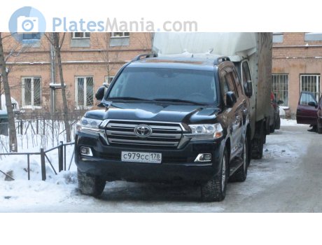 с979сс178, Toyota Land Cruiser