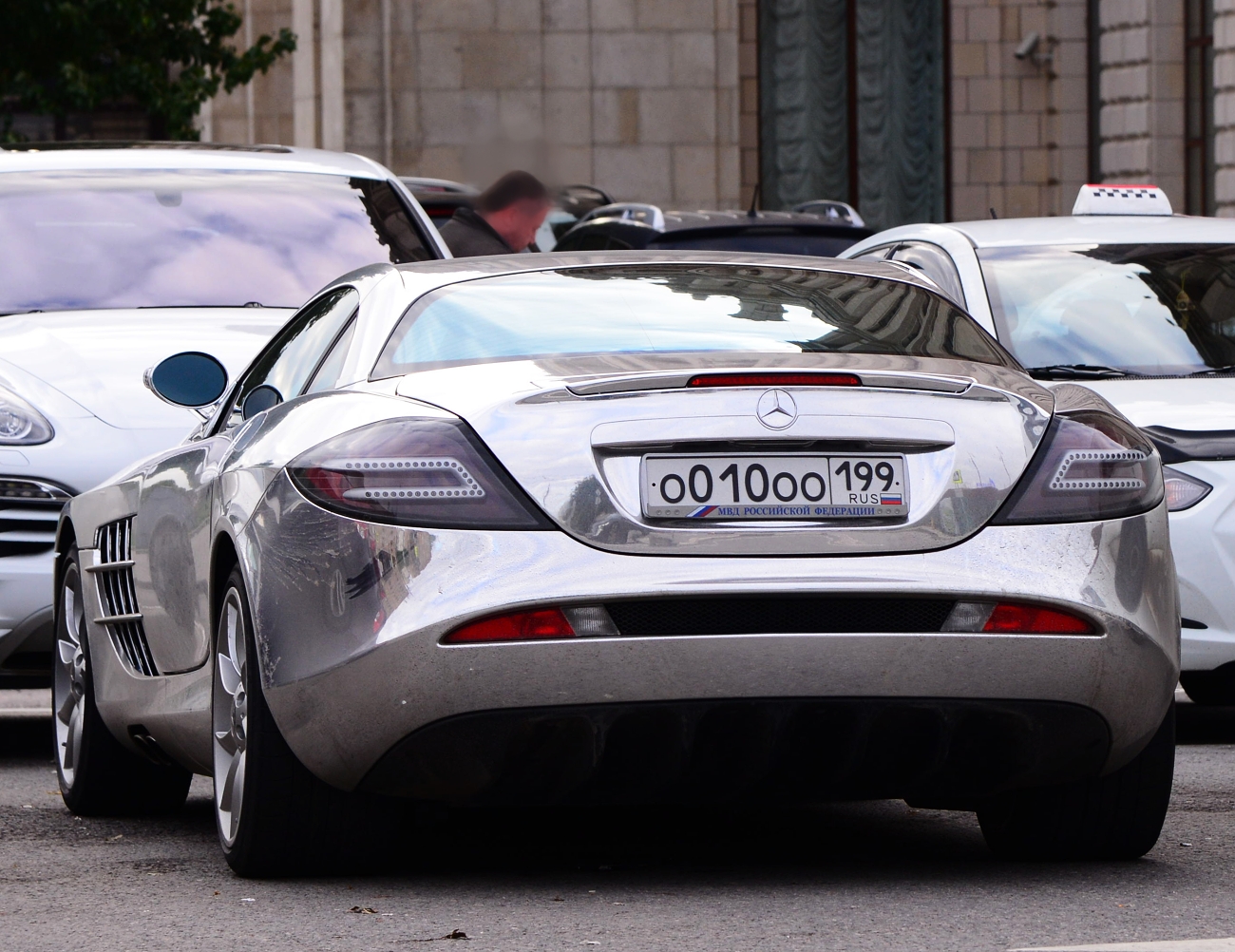 о 010 оо 199, Mercedes-Benz SLR McLaren 1st gen Coupé (C199), 2003–2008