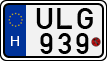 license plates of Hungary, Motorcycles (1990)