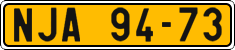 License plate of the Czech Republic, Commercial vehicles (1960)