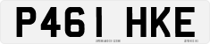 License plate of the United Kingdom, 1983 year system