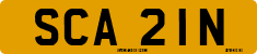 License plate of the United Kingdom, 1963 year system