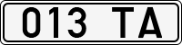 License plate of Estonia, Trailers