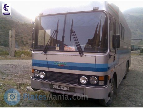 о910ур77, KamAZ Ajokki Магнолия