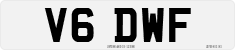 License plate of the United Kingdom, 1983 year system