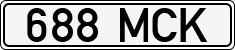 License plate of Estonia, Regular car plates
