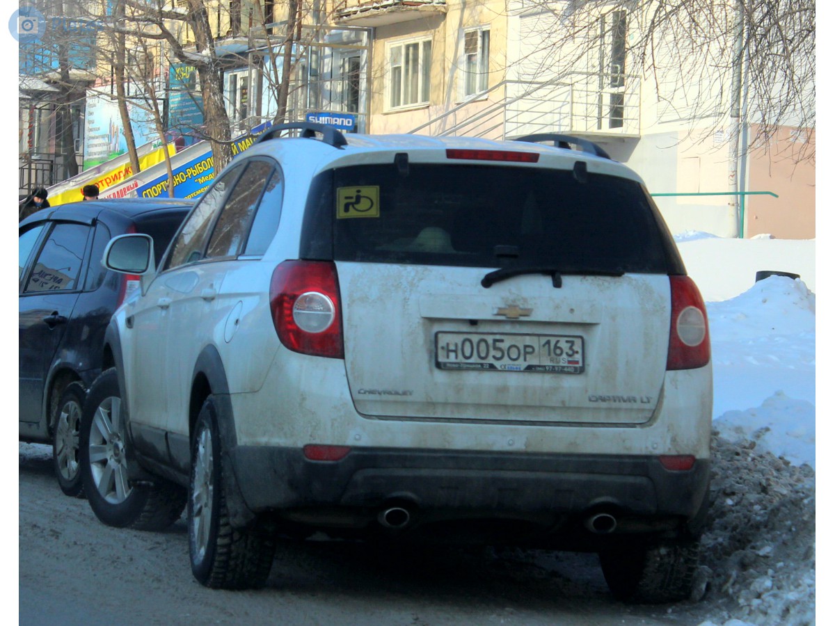 н 005 ор 163, Chevrolet Captiva 