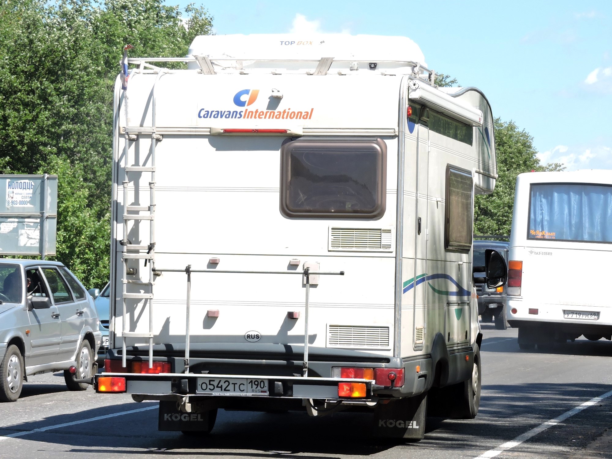 о 542 тс 190, Caravans International Riviera 
