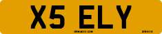 License plate of the United Kingdom, 1983 year system