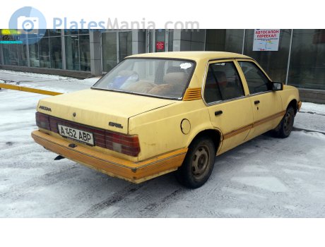 A 452 ABP, Opel Ascona