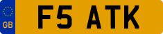 License plate of the United Kingdom, 1983 year system