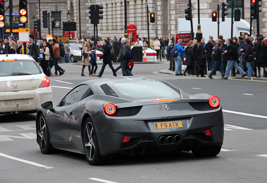 F5ATK, Ferrari 458 1st gen Italia (F142), 2009–2015