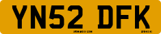 License plate of the United Kingdom, 2001 year system