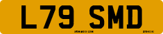 License plate of the United Kingdom, 1983 year system