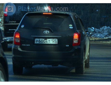 р600ат125, Toyota Corolla Fielder