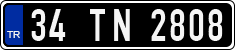 License plate of Turkey, Government and public administrations