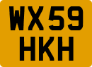 License plate of the United Kingdom, 2001 year system