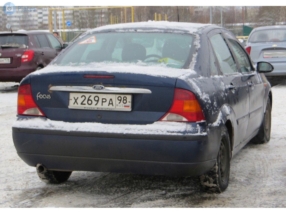 х 269 ра 98, Ford Focus 