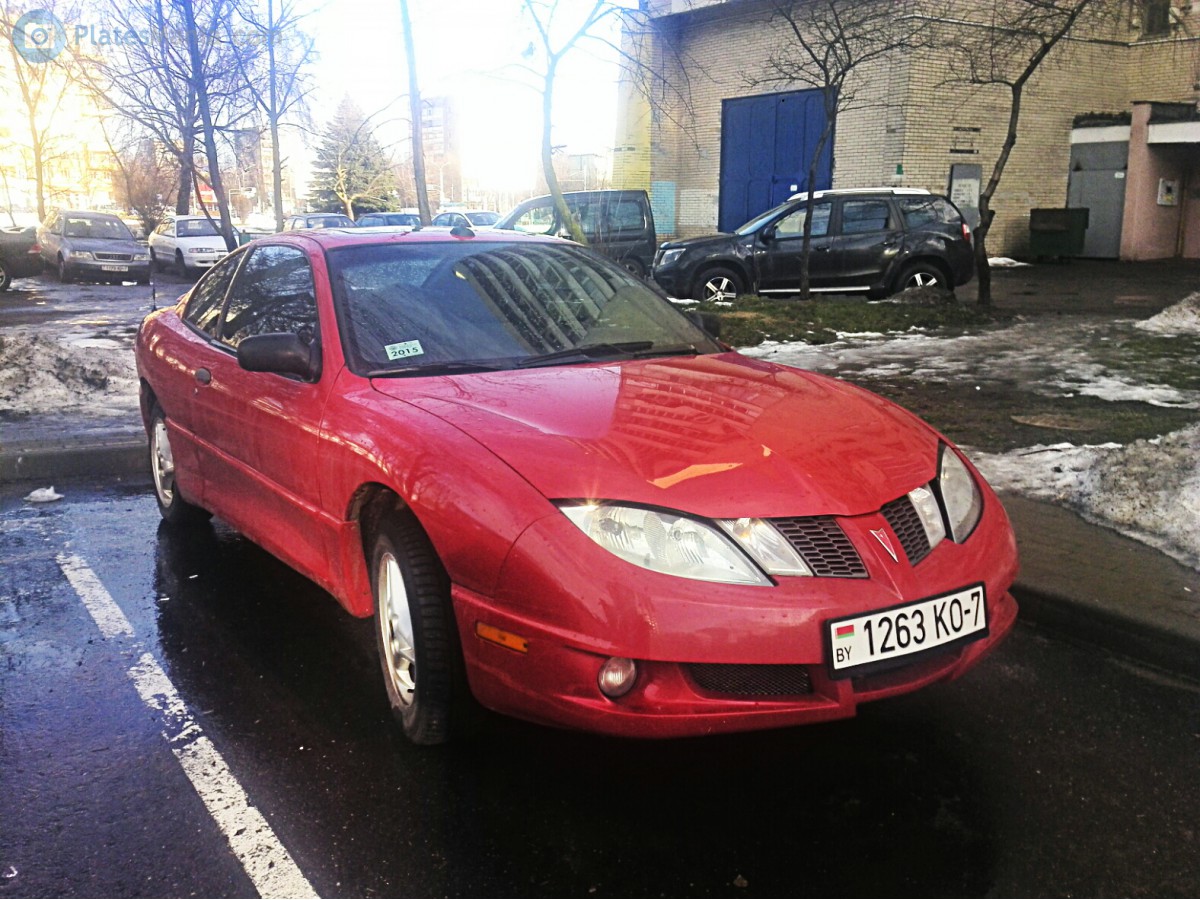 1263 KO-7, Pontiac Sunfire 1st gen, 2nd facelift, Coupe, 2003-2005