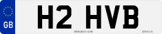 License plate of the United Kingdom, 1983 year system
