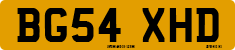 License plate of the United Kingdom, 2001 year system