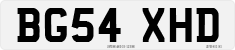 License plate of the United Kingdom, 2001 year system