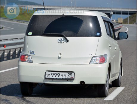 м999нн25, Toyota bB