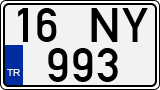 License plate of Turkey, Regular plates