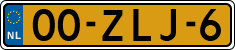 License plate of the Netherlands, Cars