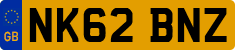 License plate of the United Kingdom, 2001 year system