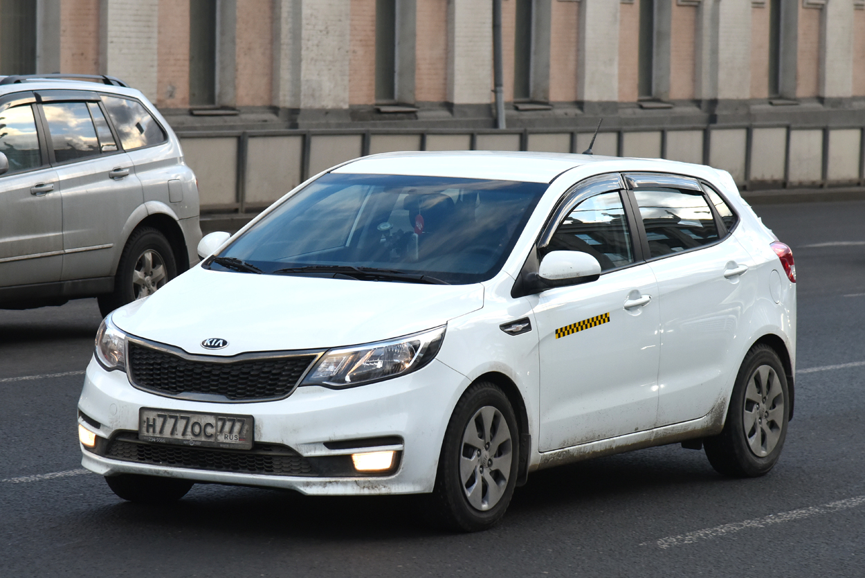 н 777 ос 777, Kia Rio 3rd gen Hatch (QB; CIS-market), facelift, 2015–2017