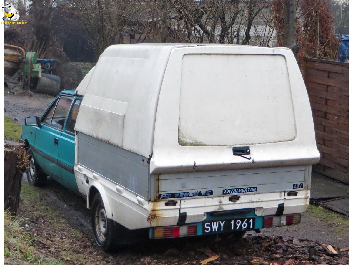 SWY 1961, FSO Polonez 1st gen Pick-Up (Truck; Caro front), 2nd facelift, 1992–1997