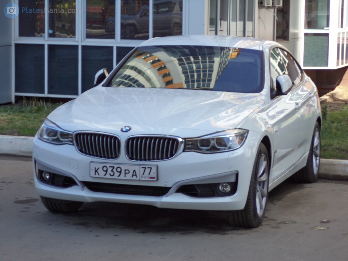 к 939 ра 77, BMW 3 Series 6th gen Gran Turismo (F34), 2013–2019