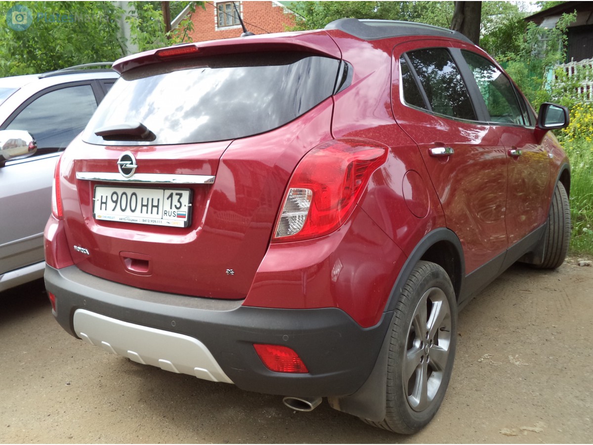 н 900 нн 13, Opel Mokka 1st gen (A; J13), 2012–2016