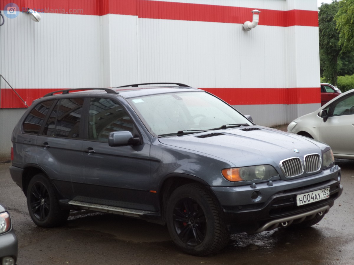 н 004 ау 152, BMW X5 1st gen (E53), 1999–2006