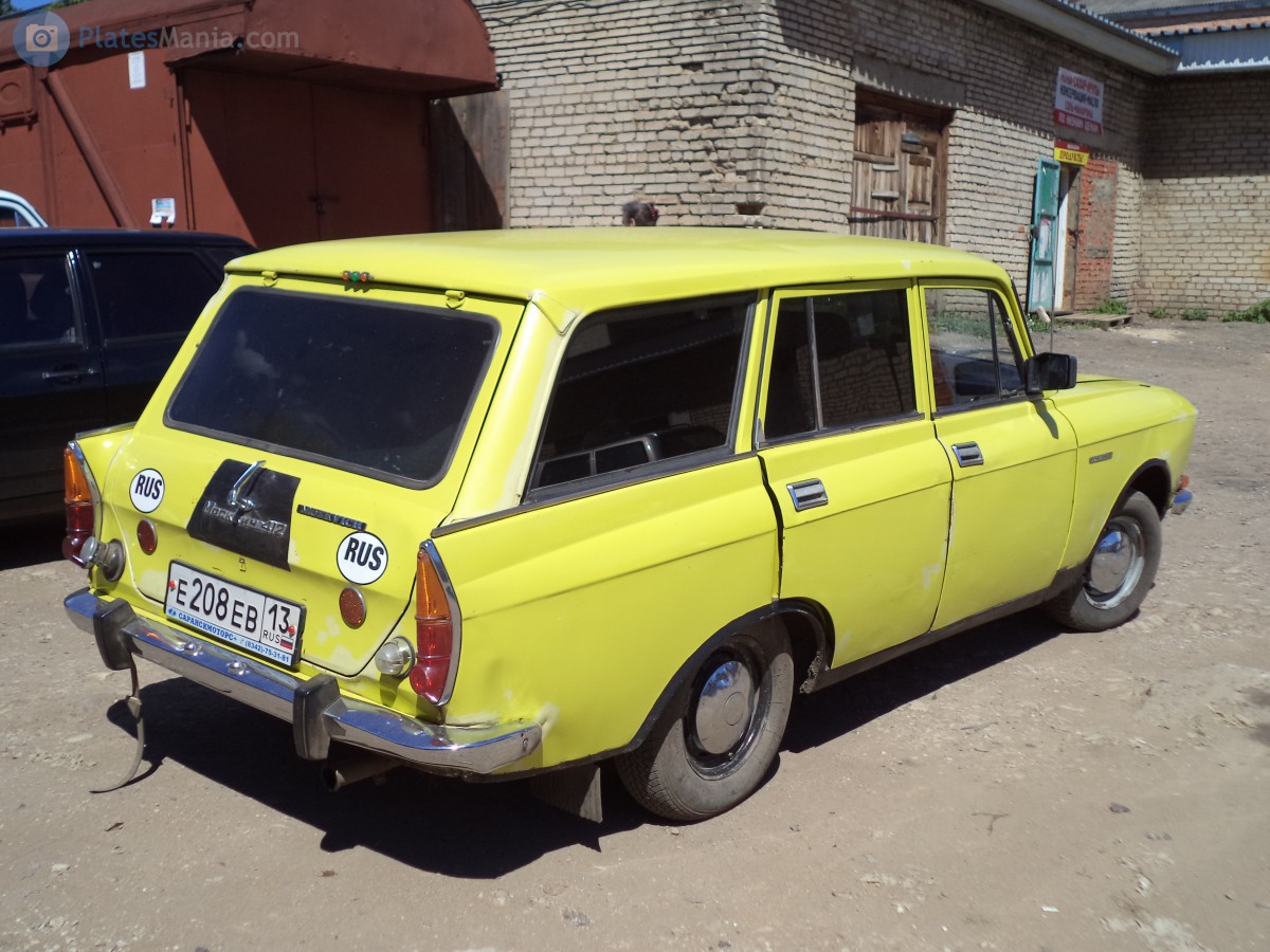 е 208 ев 13, Moskvich (AZLK) 2137 