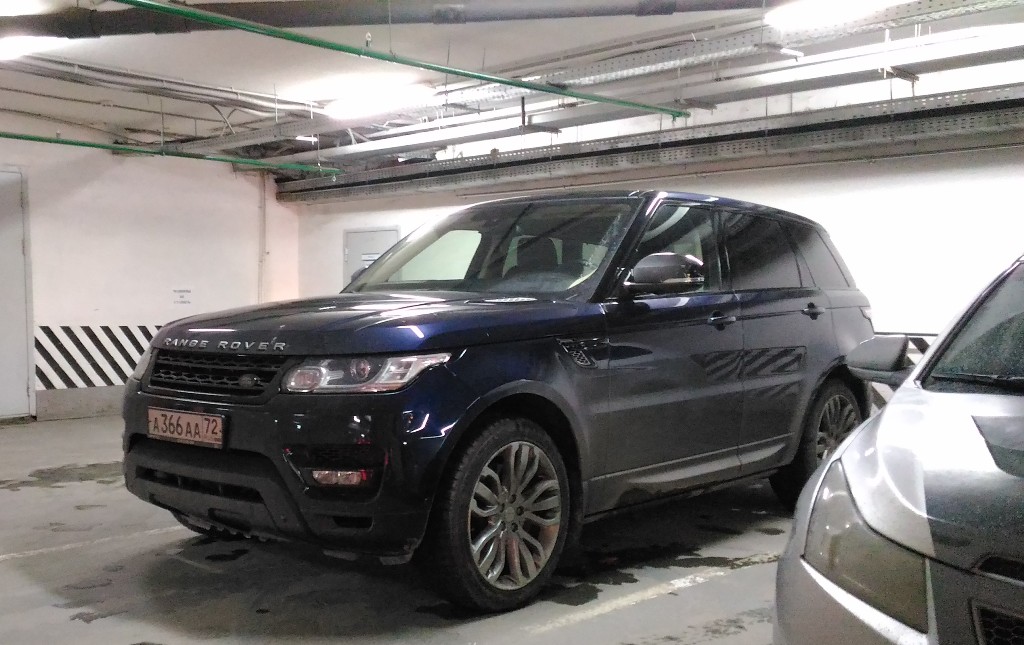 а 366 аа 72, Land Rover Range Rover Sport 2nd gen (L494), 2013–2017